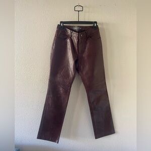 GAP 90’s Style Genuine Leather Pants